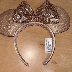 Rose gold Minnie Ears